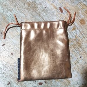 Chanticaille Gold Metalic Make up Pouch